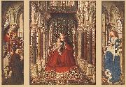 EYCK, Jan van Small Triptych ssf Spain oil painting reproduction